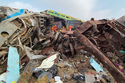 Accidente tren India