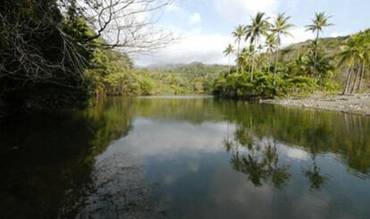 Un río en la región del Darién.