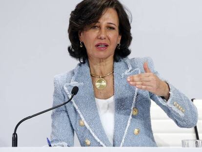 Ana Botín, presidenta de Banco Santander