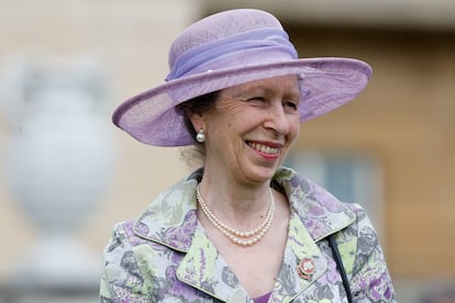 The Princess Royal attends the Not Forgotten Association Annual Garden Party at Buckingham Palace in London. Picture date: Thursday May 12, 2022.