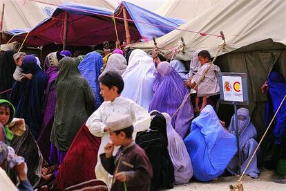 Envío de ayuda española tras el terremoto en Pakistán en 2005.