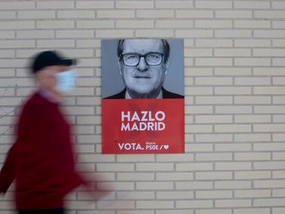 Cartel del PSOE.