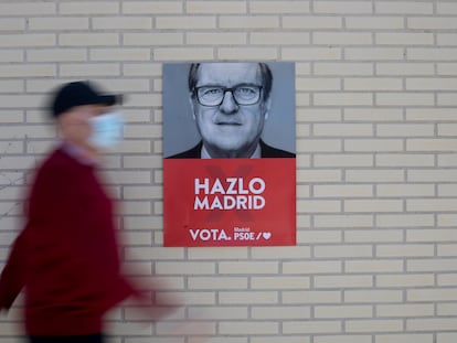 Cartel del PSOE.