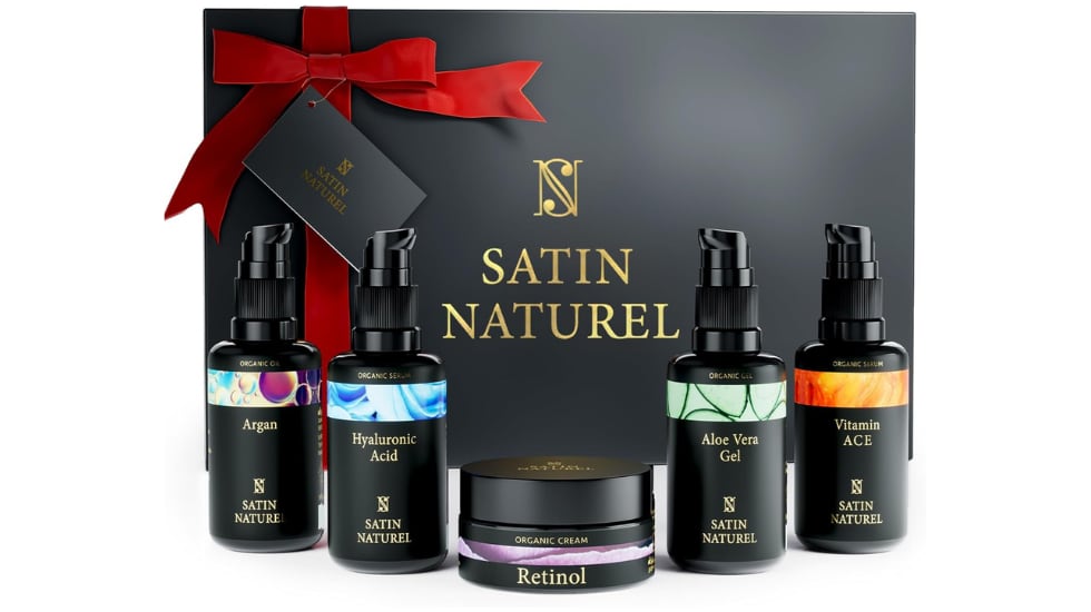 Set Satin Naturel. 