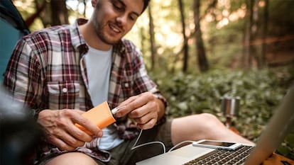 Con esta batería externa podrás trabajar desde donde quieras.