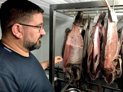 Dani García en la cámara de maduración / Capel