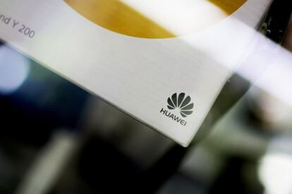 Logotipo de Huawei.