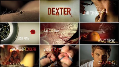 Exprimiendo a sus víctimas y exprimiendo la creatividad al máximo. Estilo Dexter