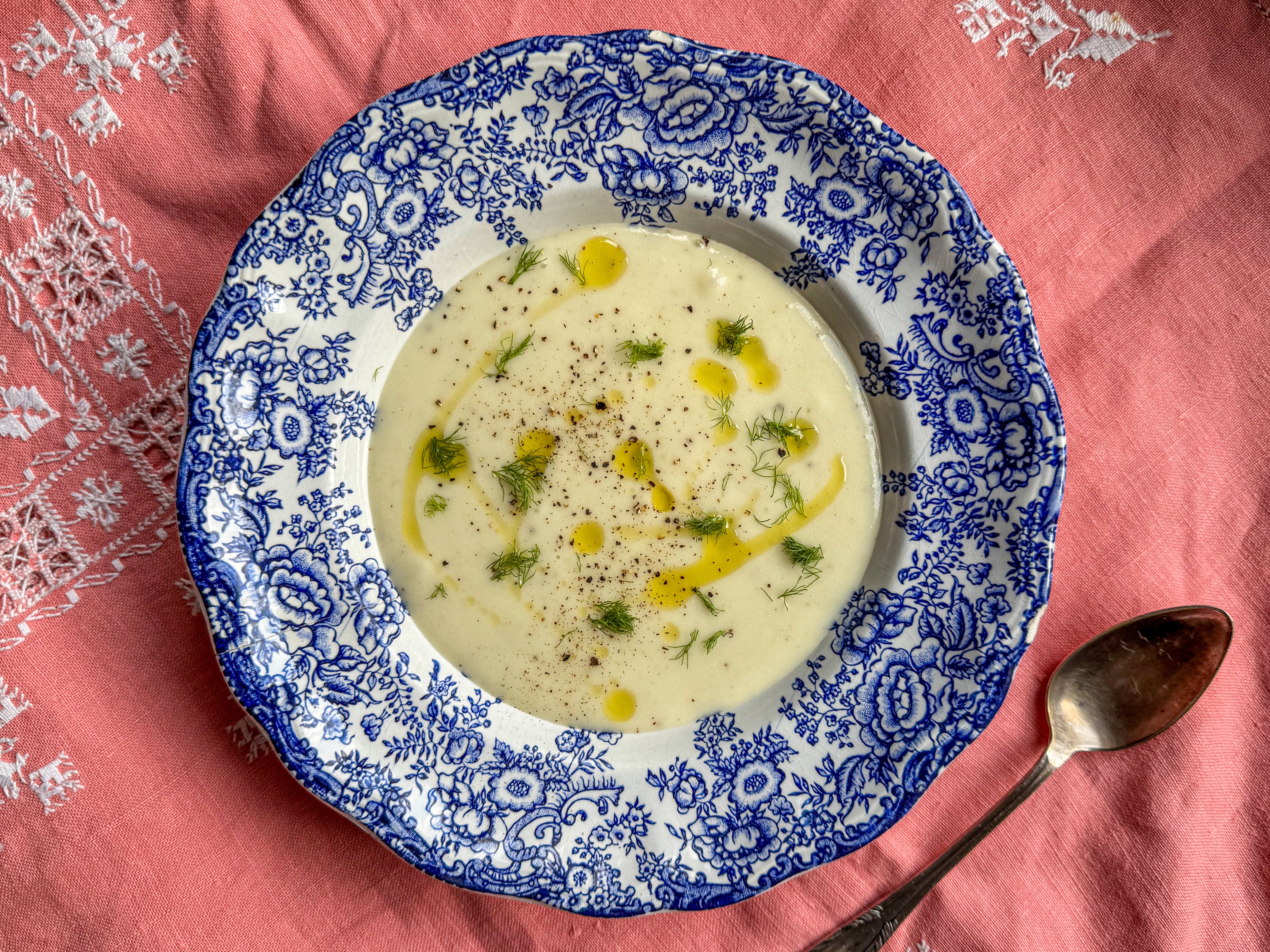 Crema de hinojo y patata