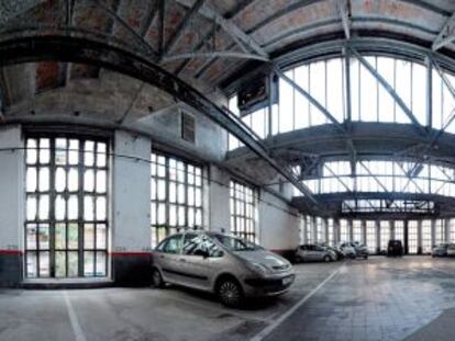 Aparcamiento Freser, en Barcelona.