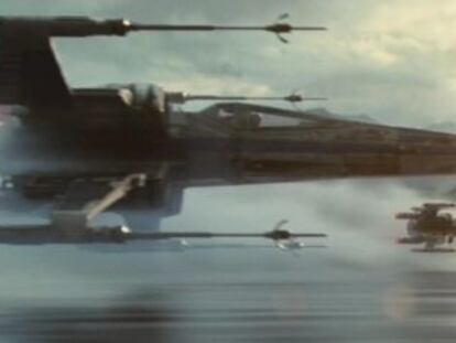 Un fotograma de &#039;Star Wars: El despertar de la Fuerza&#039;, rodada en formato f&iacute;sico. 