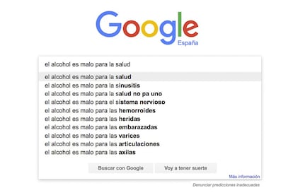 Aunque la respuesta pueda resultar lógica —sí, lo es— no dejan de publicarse artículos con argumentos sobre las supuestas bondades del vino y la cerveza. Según <a href="http://www.drsears.com/about-dr-sears/biography" target="_blank"> Barry Sears,</a> bioquímico y presidente de la <a href="http://www.inflammationresearchfoundation.org/" target="_blank">Inflammation Research Foundation,</a> “hay que separar los efectos del alcohol y de algunos de sus componentes. Lo bueno del vino, por ejemplo, son los <a href="http://scielo.isciii.es/scielo.php?script=sci_arttext&pid=S0212-16112012000100009" target="_blank">polifenoles</a> [compuestos de origen natural con efectos saludables sobre el sistema cardiovascular, presentes también en algunas frutas, hortalizas, legumbres y café]. No obstante, para conseguir su efecto antioxidante, habría que tomarlos en grandes cantidades, y lo cierto es que su sabor es desagradable, y el alcohol camufla ese gusto. Pero si bebe en exceso, lo malo supera lo bueno”.