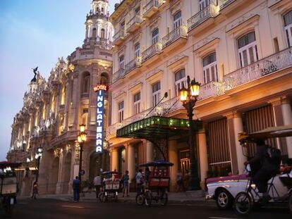 El hotel Inglaterra de Cuba, establecimiento que ser&aacute; operado por Starwood.