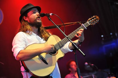 Nano Stern en el festival WOMAD, en 2013.