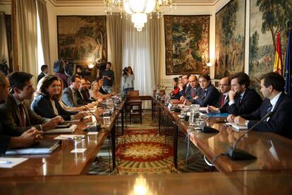 Reunión de la Comision General de Secretarios de Estado.