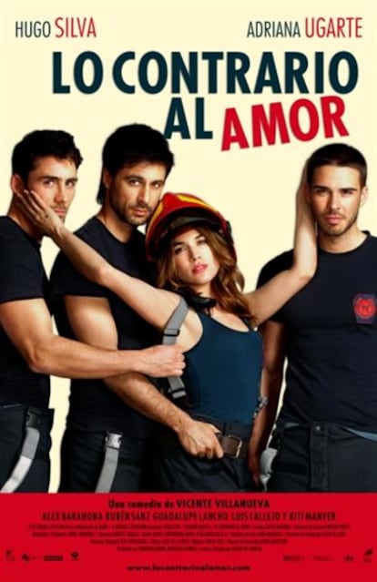 Cartel de Lo contrario al amor