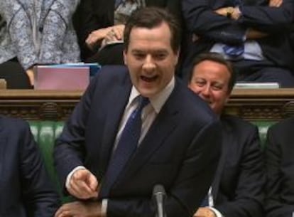 El ministro brit&aacute;nico de Econom&iacute;a, George Osborne. 