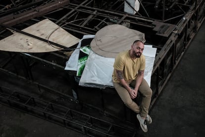 Leandro Vieira, en entrevista para EL PAÍS, en  Río de Janeiro (Brasil).