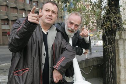 Pablo Carbonell i Javier Krahe a Bilbao el 2004.