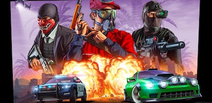 Imagen promocional de 'GTA online'.