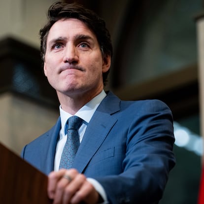 Canada's Prime Minister Justin Trudeau Speaks about US Tariffs