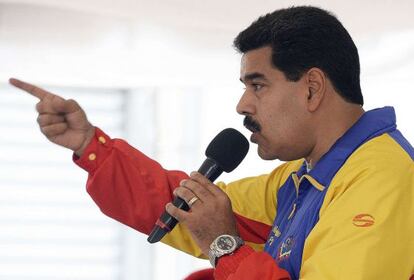 El presidente venezolano Nicol&aacute;s Maduro.