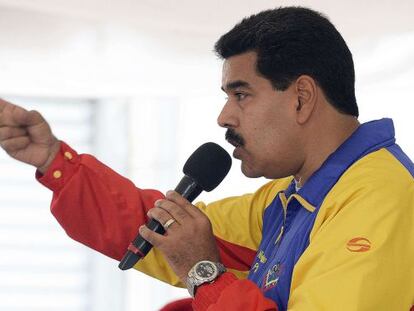 El presidente venezolano Nicol&aacute;s Maduro.