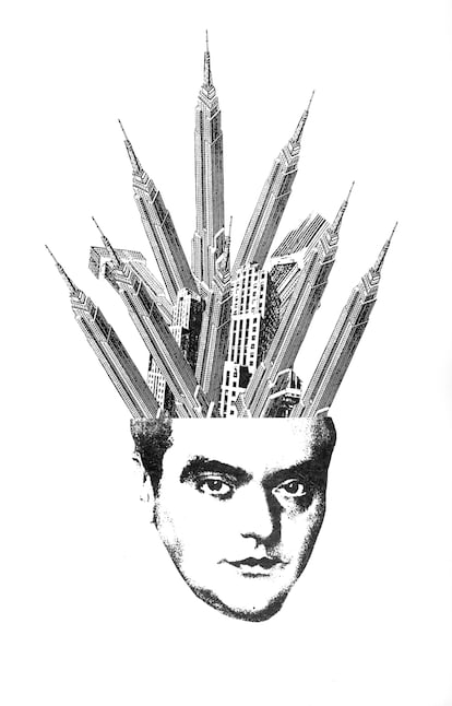 Ilustración de Juan Carlos Eguillor para 'Poeta en Nueva York', de Federico García Lorca, editorial Prames (2006)