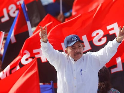 Ortega, durante la celebración por el 39 aniversario de la victoria de los sandinistas.