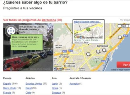 Los creadores de Loquo y Panoramio abren un sitio de comunicación entre vecinos.