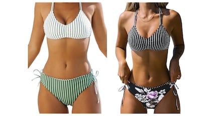 Está disponible en diferentes estampados.