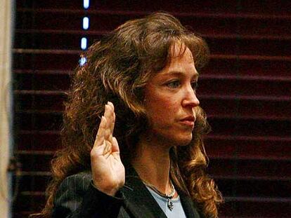 Lisa Nowak, en la vista preliminar el viernes.
