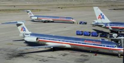 American Airlines ya dispone de un avión con el equipo necesario para conectarse a la red en vuelos internacionales y se prevé que comience a transportar pasajeros para finales de este mes, según puede verse en su página web. EFE/Archivo