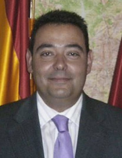 Jaime Peral, alcalde de Navas del Rey. 