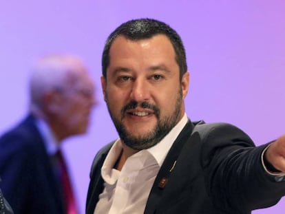 Matteo Salvini, vice primeiro-ministro da Itália, em setembro em Viena.