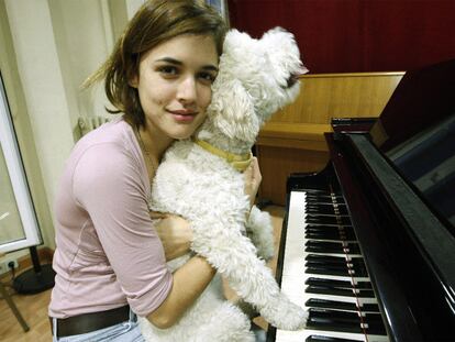 Adriana Ugarte, en su domicilio.