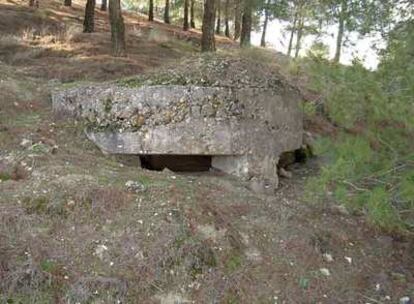 Fortificaciones de la batalla del Jarama en el área de Rivas Vaciamadrid.