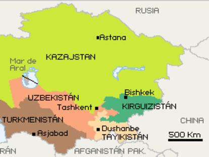 Repúblicas ex soviéticas de Asia central