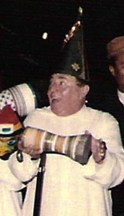 Mohamed Binebine, bufón del rey y padre del autor Mahi Binebine.