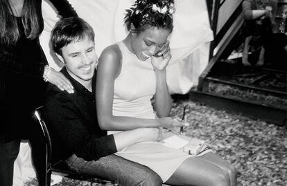 François Nars y Naomi Campbell,en una foto de archivo.