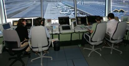 Torre de control de Barajas (Madrid).