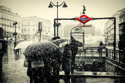 Estación de metro de la Puerta del Sol (Madrid).