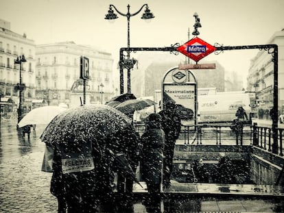 Estación de metro de la Puerta del Sol (Madrid).