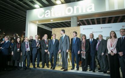 El rei Felip VI presideix la inauguració del Congrés.