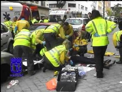 Heridos graves dos presuntos secuestradores en un tiroteo con la policía en Madrid