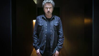 Jean-Michel Jarre, retratado ayer en Barcelona.