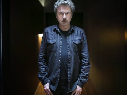 Jean-Michel Jarre, retratado ayer en Barcelona.