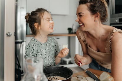 Niños en la cocina