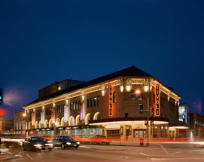 Fachada del Teatro Hispánico Gala, en Washington.