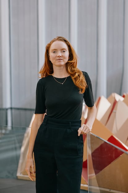 LiLy Cole durante el foro de sostenibilidad en Valencia